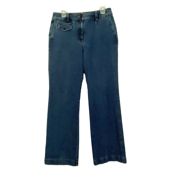 Duck Head Womens Jeans Size 10 Blue Preppy High Rise Denim - Picture 3 of 6